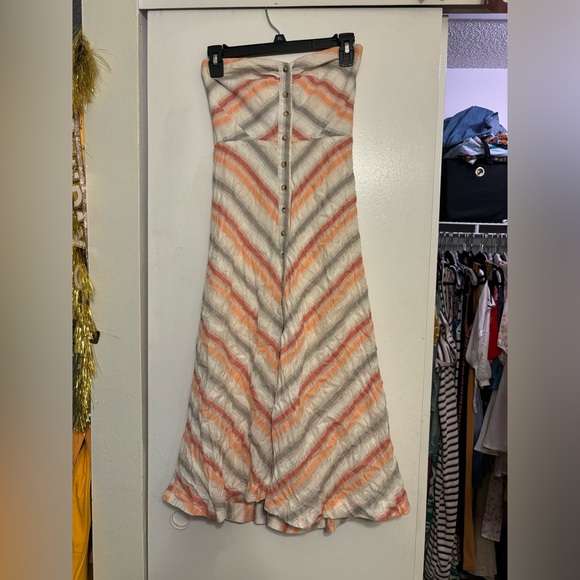 Dresses & Skirts - Striped Sleeveless Maxi Dress